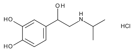 Isoprenaline hydrochloride Assay Standard - CAS No. 51-30-9 Isoprenaline hydrochloride Assay Standard