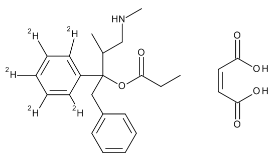 (±)-Norpropoxyphene-D5 maleate (0.1 mg/ml) - CAS No. 136765-47-4 (±)-Norpropoxyphene-D5 maleate (0.1 mg/ml)