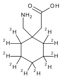Gabapentin-D10 (0.1 mg/mL) in Methanol - CAS No. 1126623-20-8 Gabapentin-D10 (0.1 mg/mL) in Methanol