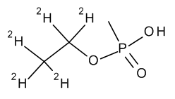 Ethyl hydrogen methylphosphonate (ethyl-D5,98%) 100 µg/mL in Methanol - CAS No. Ethyl hydrogen methylphosphonate (ethyl-D5,98%) 100 µg/mL in Methanol